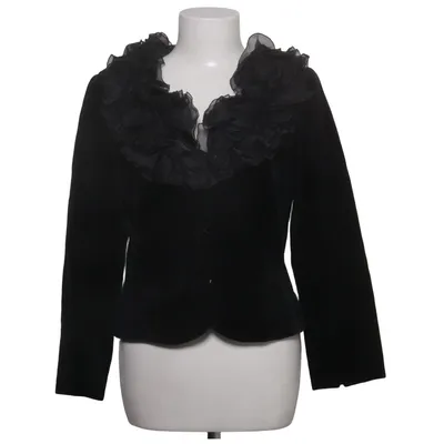 Blazer (Black) from Escada Cotton, Silk