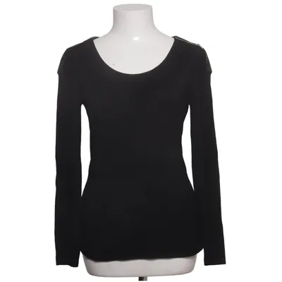 Top (Läder detalj look på axlarna. Och på ena sidan av axeln är det en liten drag kjedja detalj. Skön strechig kvalité!) van Karen Millen Elastaan, Polyester, Polyurethaan, Viscose