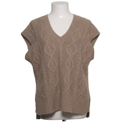 Pull sans manches (Marron) de 8 Design Cachemire