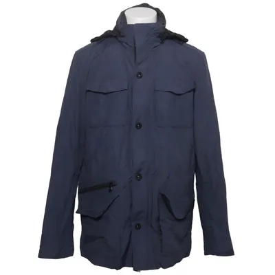 Jacket (Blue) from Victorinox Cotton, Polyamide, Polyester