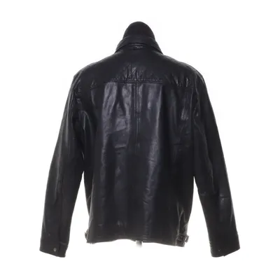 Läderjacka (Svart) från Levinsky Polyester, Skinn thumbnail 2