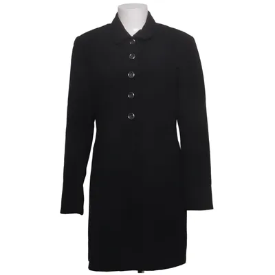 Manteau (Noir) de Missing Link Lyocell, Polyamide, Polyester, Laine