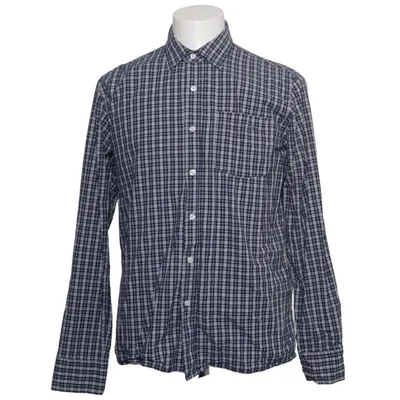 Chemise (Bleu, Blanc) de Large Coton