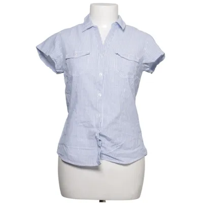 Korte mouwen shirt (Blauw, Wit) van Divided by H&M Katoen