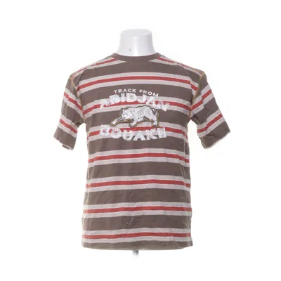 T-shirt (Brun, Röd, Vit) från Knot So Bad Bomull