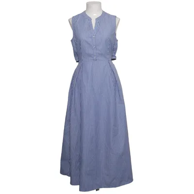 Blusenkleid (Blau, Weiß) von Selected Femme Baumwolle, Polyester