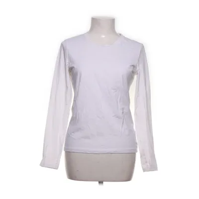 Långärmad t-shirt (Vit) från Åhléns Bomull, Elastan