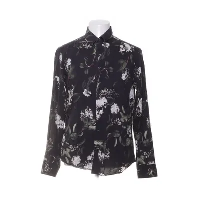 Skjorta (Svart, Flerfärgad) från H&M Modern Classic Bomull, Viskos