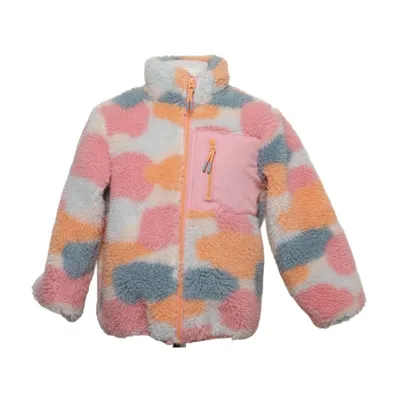 Fleecejakke (Pink, Orange, Blå) fra H&M Polyester