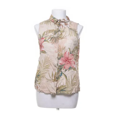 Kortärmad skjorta (Beige, Flerfärgad) från Mango Casual
