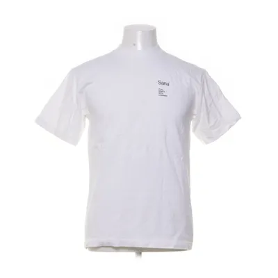 T-shirt (White, Black) from Los Angeles Apparel Cotton