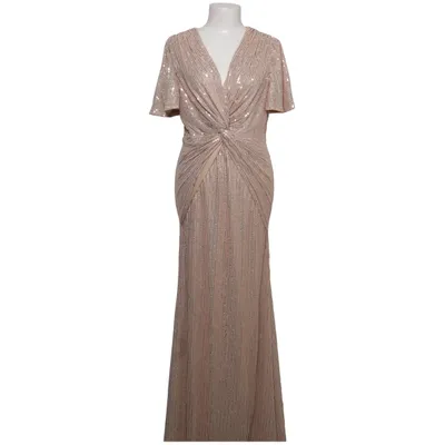 Evening gown (Beige) from Faeriesty Elastane, Polyester