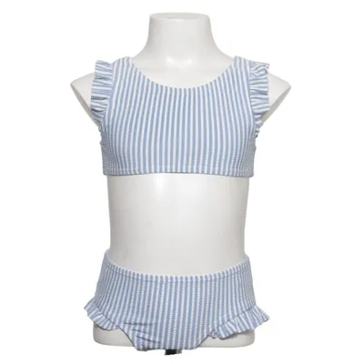 Bikini (Blauw, Wit) van Rikiki Elastaan, Polyamide, Polyester