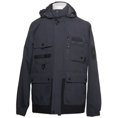 Allvädersjacka (Grå, Svart) från Leduntino Polyester