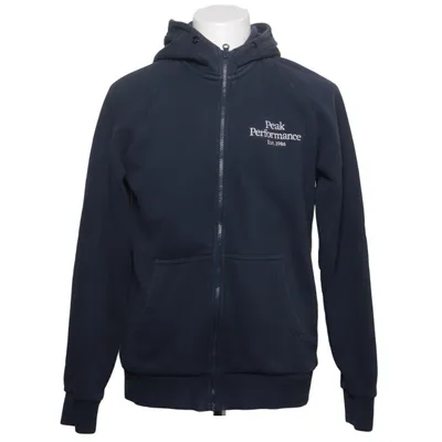 Capuchon sweater (Blauw) van Peak Performance Katoen, Polyester