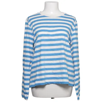 T-shirt à manches longues (Bleu, Blanc) de Tom Tailor Denim Coton