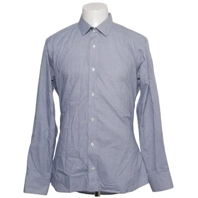Shirt (Blauw, Wit) van Tailor Store Katoen