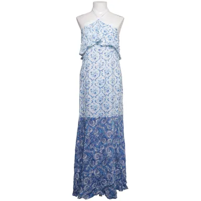 Halternek jurk (Blauw, Wit, Meerkleurig) van ASOS Viscose