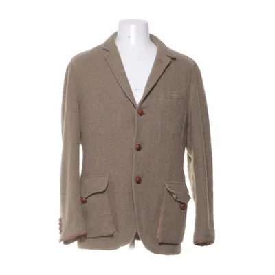 Blazer (Beige) from Polo Ralph Lauren Cotton, Cupro, Wool