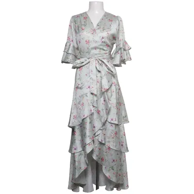 Slå-om-kjole (Grøn, Flerfarvet) fra By Malina Polyester
