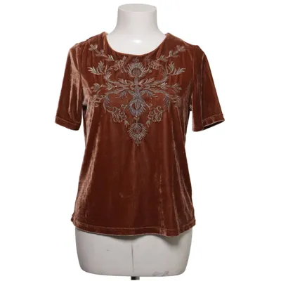 Top (Brown) from Vintage Stories Elastane, Polyester