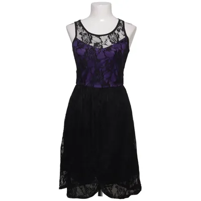Kleid (Schwarz, Lila) von Gothicana by EMP Polyester