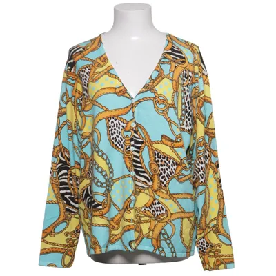 Cardigan (Bleu, Jaune, Multicolore) de Ovanti Élasthane, Polyamide, Viscose
