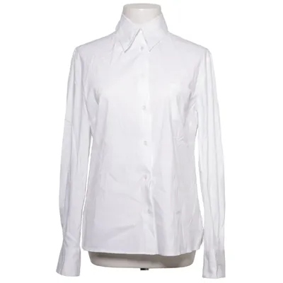 Shirt (Wit) van Piazza Sempione Katoen, Elastaan, Polyamide