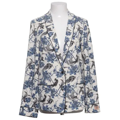Kavaj (Vit, Blå) från Scotch & Soda Polyester