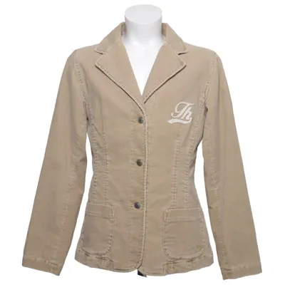 Blazer (Beige) fra Tommy Hilfiger Bomuld, Elastan, Polyamid