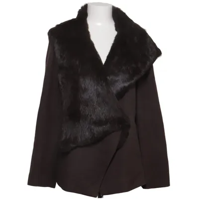 Manteau (Marron) de Marc Cain Cachemire, Fourrure, Polyamide, Viscose, Laine