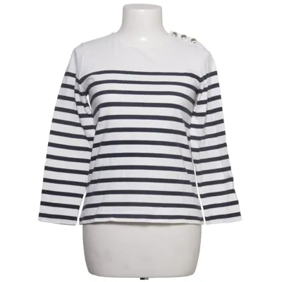 Langarmshirt (Weiß, Blau) von Sézane Baumwolle