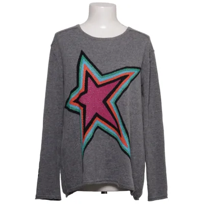 Pull-over (Gris, Multicolore) de Grace Cachemire, Laine