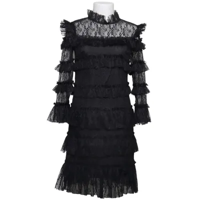 Robe longue (Noir) de By Malina Élasthane, Polyester
