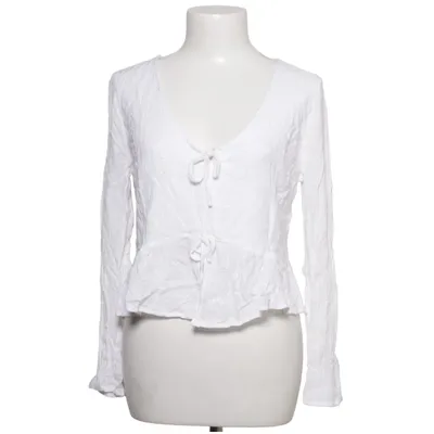 Bluse (Hvid) fra Hollister Viscose