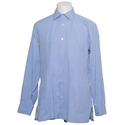 Shirt (Blauw) van Charvet Katoen