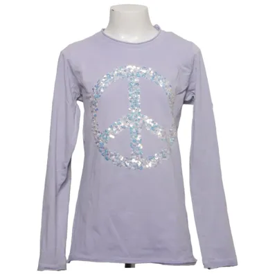 Lange mouwen shirt (Lila) van Blue Effect Katoen, Elastaan