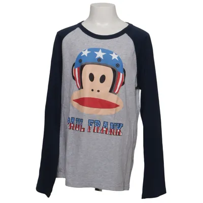 Lange mouwen shirt (Grijs, Blauw) van H&M x Paul Frank