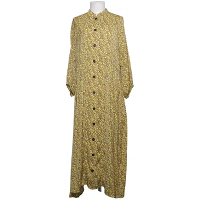 Robe longue (Jaune, Noir, Multicolore) de Gestuz Polyester recyclé