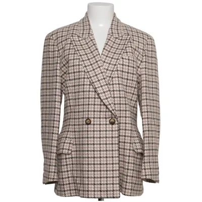 Blazer (Beige, Brown, Pink) from Basile Cashmere, Wool