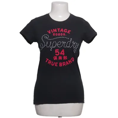 T-shirt (Black) from Superdry Cotton