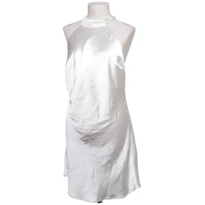 Halterneck dress (White) from NA-KD Polyester