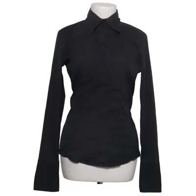 Shirt (Zwart) van Van Laack Katoen, Elastaan, Polyamide