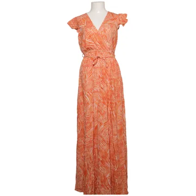 Wrap dress (Orange) from Dodo Polyester, Viscose