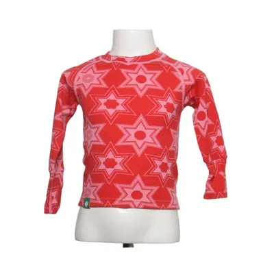 Långärmad t-shirt (Röd, Rosa) från Vossatassar Polyamid, Ull