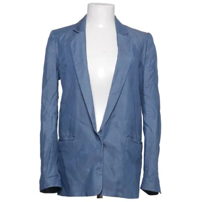 Blazer (Blå) fra Acne Polyester, Tencel