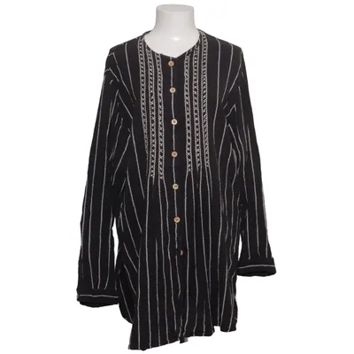 Tunic (Black, White) from Tutti Frutti Cotton