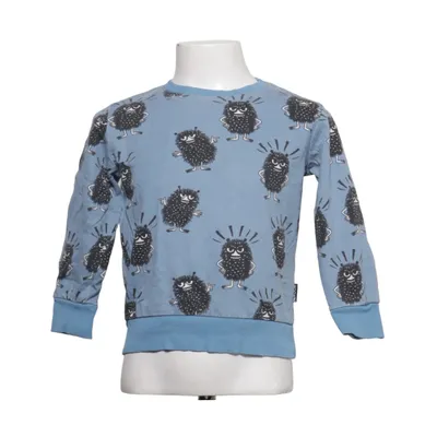 Collegetröja (Blå, Svart) från Moomin by Lindex Bomull