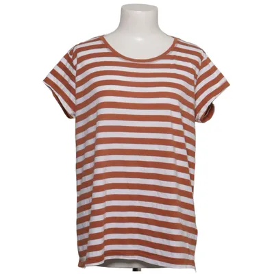T-shirt (Brown, White) from Colours Of The World Cotton, Elastane, Polyester