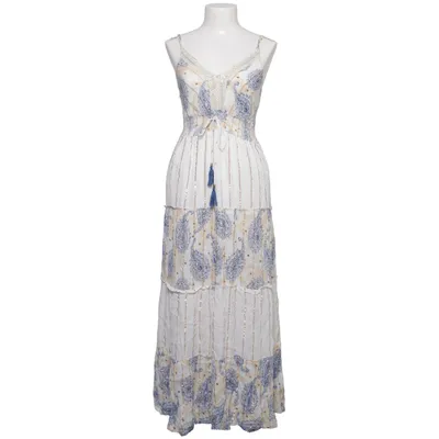 Maxi dress (White, Blue, Beige) Viscose